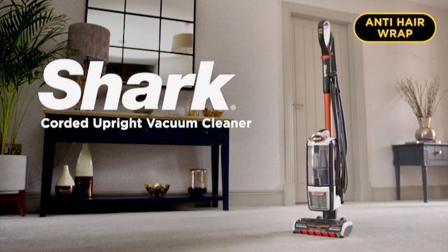 Shark Anti Hair Wrap Upright Vacuum Cleaner with Powered Lift-Away NZ801UK — cinematography by Aidan Metcalfe
